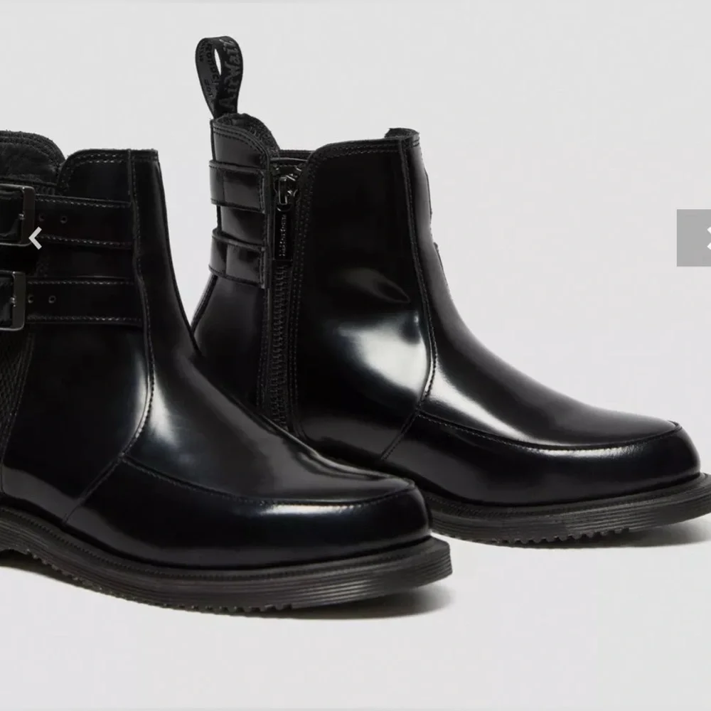 Dr. Martens Flora II Buckle Boots - Picture 2 of 10
